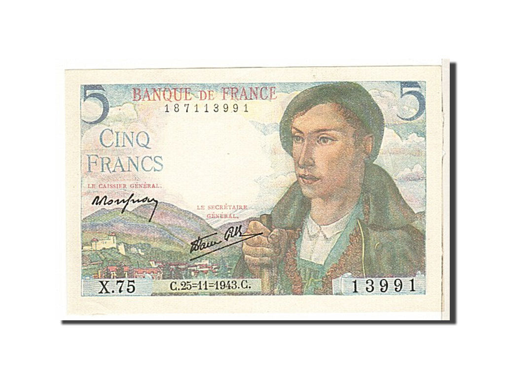 5 Francs type Berger