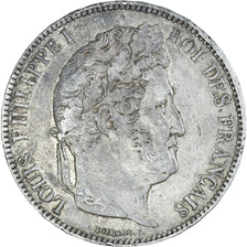 Moneta, Francia, Louis-Philippe, 5 Francs, 1832, Paris, BB, Argento, KM:749.1