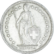Coin, Switzerland, 2 Francs, 1957, Bern, AU(50-53), Silver, KM:21