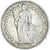 Munten, Zwitserland, 1/2 Franc, 1945, Bern, FR+, Zilver, KM:23