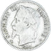 Moneta, Francia, Napoleon III, Napoléon III, 50 Centimes, 1867, Bordeaux, MB+