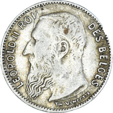 Coin, Belgium, 50 Centimes, 1909, Brussels, EF(40-45), Silver, KM:60.1
