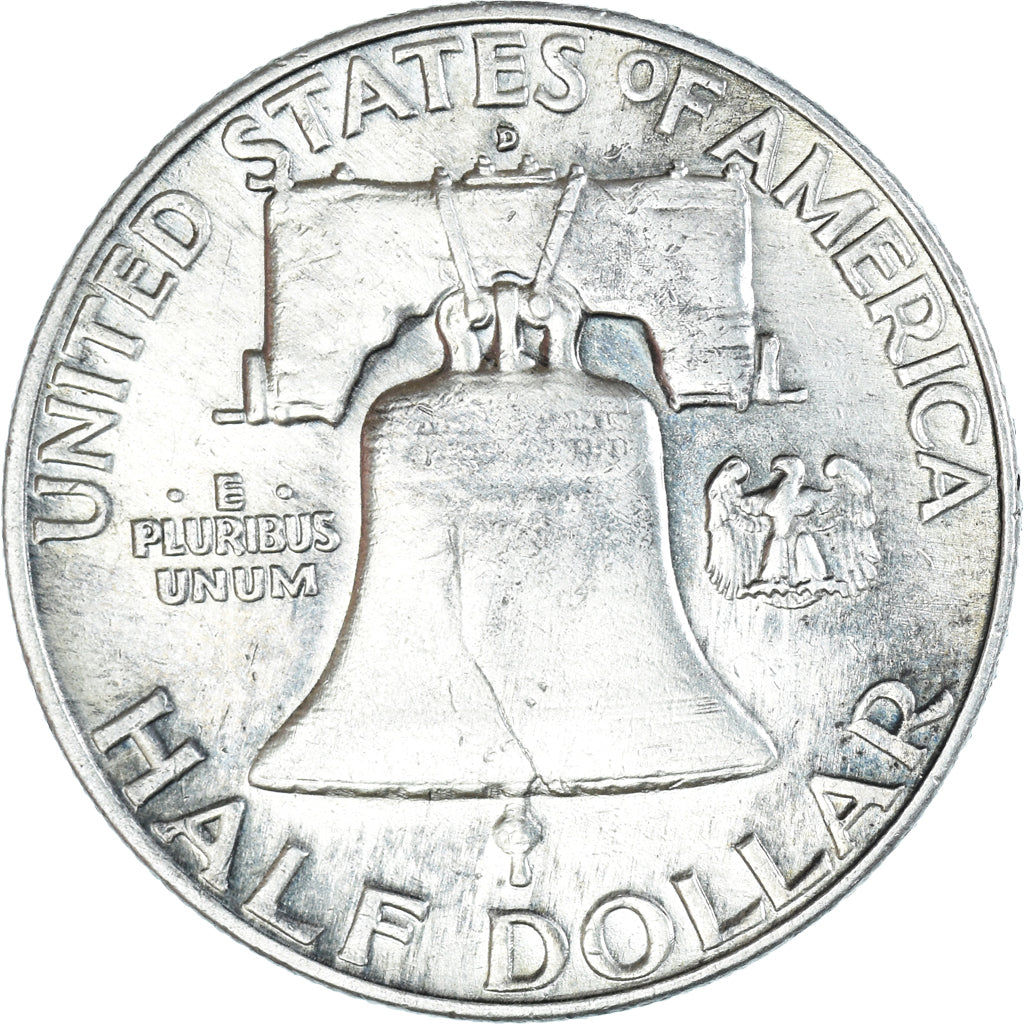 Moneta, Stati Uniti, Franklin Half Dollar, Half Dollar, 1957, U.S. Mint, Denver