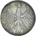 Coin, GERMANY - FEDERAL REPUBLIC, 5 Mark, 1951, Hambourg, VF(30-35), Silver