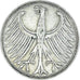 Munten, Federale Duitse Republiek, 5 Mark, 1951, Munich, FR+, Zilver, KM:112.1