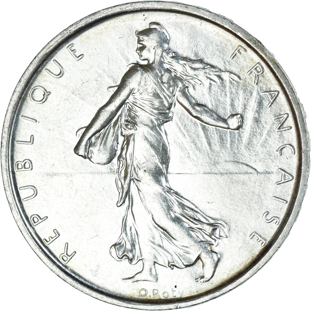 Coin, France, Semeuse, 5 Francs, 1969, Paris, MS(63), Silver, KM:926