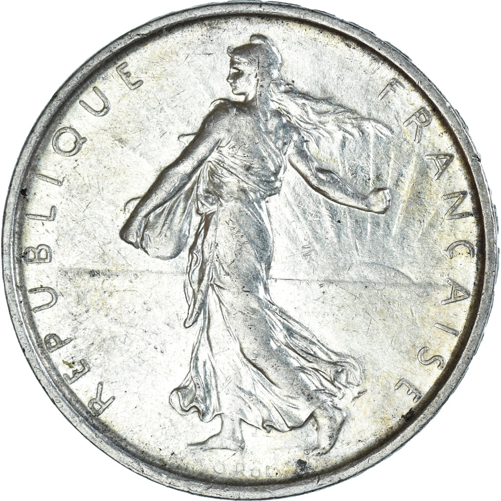 Coin, France, Semeuse, 5 Francs, 1968, Paris, MS(60-62), Silver, KM:926