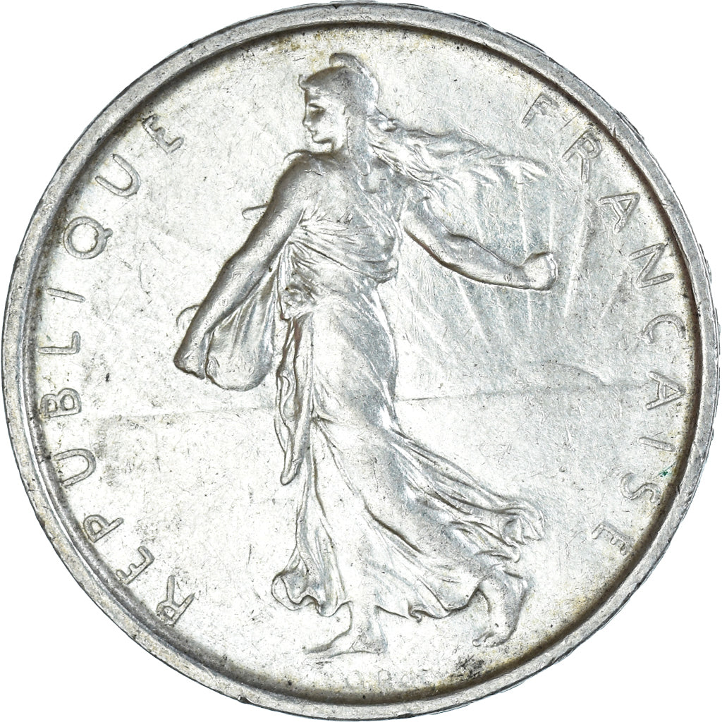 Coin, France, Semeuse, 5 Francs, 1968, Paris, MS(60-62), Silver, KM:926
