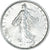Moneda, Francia, Semeuse, 5 Francs, 1967, Paris, EBC+, Plata, KM:926