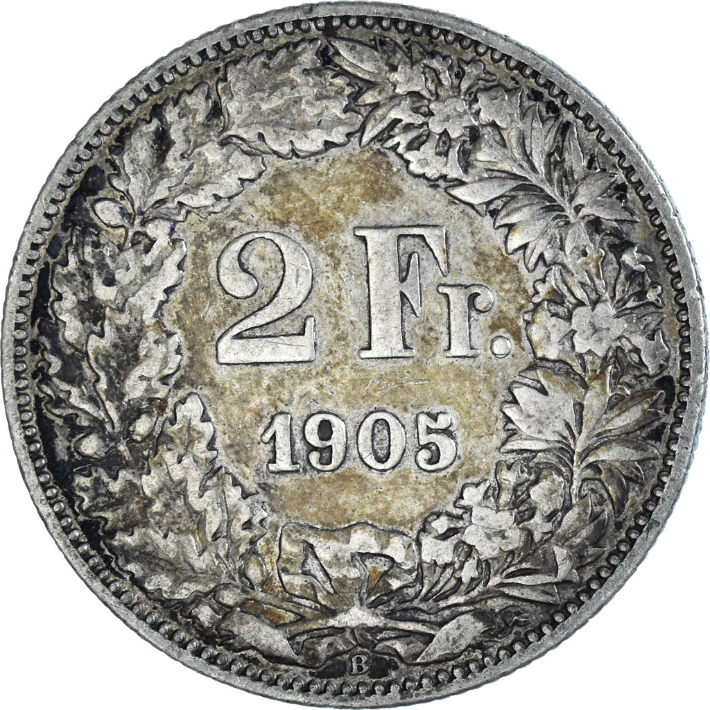 Monnaie, Suisse, 2 Francs, 1905, Bern, TB+, Argent, KM:21