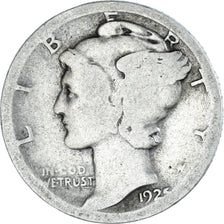 Coin, United States, Mercury Dime, Dime, 1925, U.S. Mint, Philadelphia