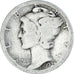 Coin, United States, Mercury Dime, Dime, 1925, U.S. Mint, Philadelphia