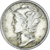 Coin, United States, Mercury Dime, Dime, 1943, U.S. Mint, Philadelphia