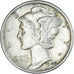 Coin, United States, Mercury Dime, Dime, 1942, U.S. Mint, Philadelphia