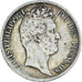 Moneda, Francia, Louis-Philippe, 5 Francs, 1831, Toulouse, BC+, Plata, KM:735.9