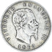 Monnaie, Italie, Vittorio Emanuele II, 5 Lire, 1869, Milan, TB, Argent, KM:8.3