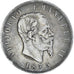 Munten, Italië, Vittorio Emanuele II, 5 Lire, 1875, Milan, FR+, Zilver, KM:8.3