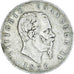 Coin, Italy, Vittorio Emanuele II, 5 Lire, 1876, Rome, VF(20-25), Silver, KM:8.4