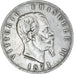 Monnaie, Italie, Vittorio Emanuele II, 5 Lire, 1871, Milan, TB+, Argent, KM:8.3