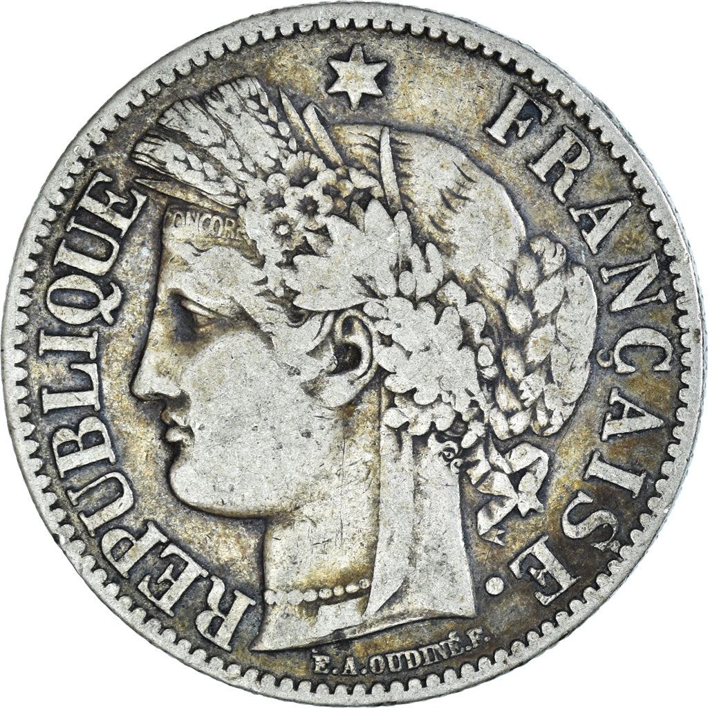 Monnaie, France, Cérès, 2 Francs, 1881, Paris, TB+, Argent, Gadoury:530a