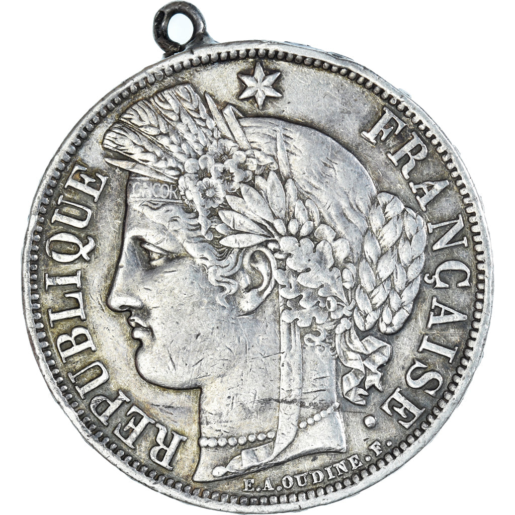Monnaie, France, Cérès, 5 Francs, 1870, Paris, TTB, Argent, Gadoury:743