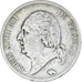 Moneda, Francia, Louis XVIII, Louis XVIII, 5 Francs, 1821, Paris, BC+, Plata