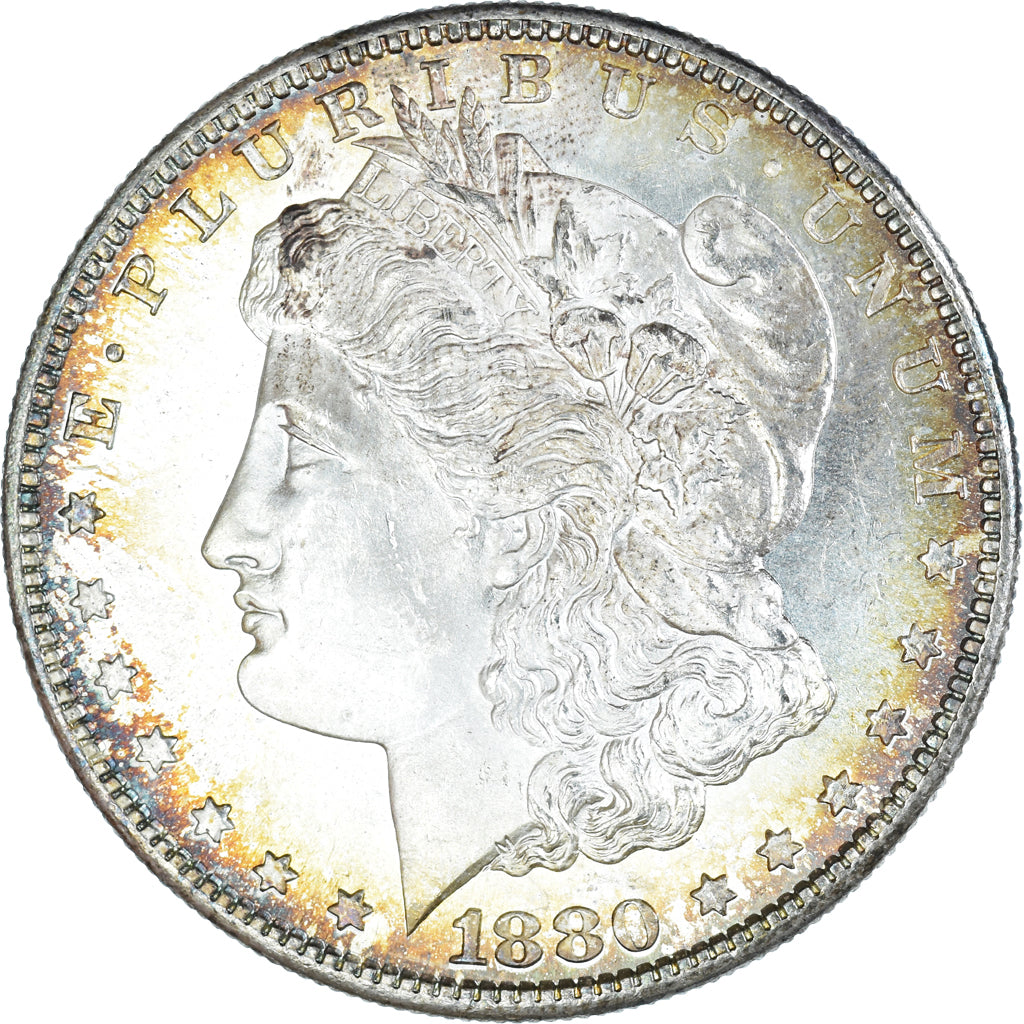 Moneta, Stati Uniti, Morgan Dollar, Dollar, 1880, U.S. Mint, San Francisco, SPL