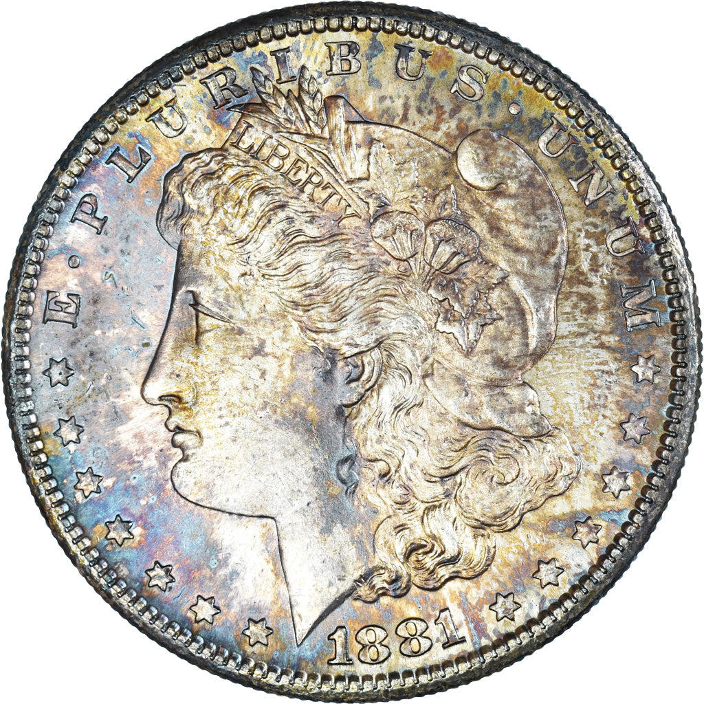 Moneta, Stati Uniti, Morgan Dollar, Dollar, 1881, U.S. Mint, San Francisco, SPL