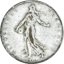 Moneta, Francja, Semeuse, 2 Francs, 1901, Paris, VF(30-35), Srebro, KM:845.1