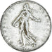 Moneta, Francja, Semeuse, 2 Francs, 1901, Paris, VF(30-35), Srebro, KM:845.1