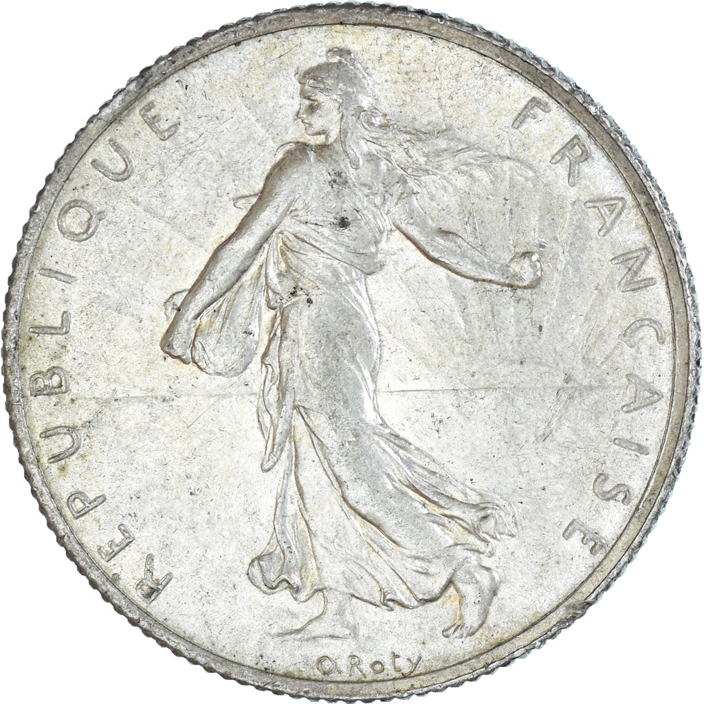 Coin, France, Semeuse, 2 Francs, 1913, Paris, EF(40-45), Silver, KM:845.1