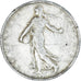 Coin, France, Semeuse, 2 Francs, 1914, Castelsarrasin, AU(50-53), Silver