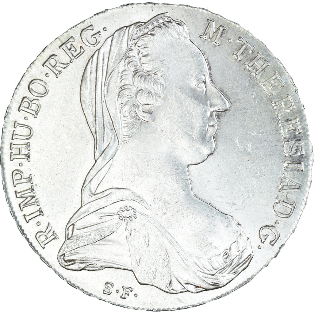 Coin, Austria, Joseph II, Thaler, 1780, Restrike, MS(63), Silver, KM:T1