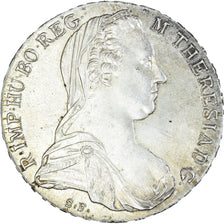 Coin, Austria, Joseph II, Thaler, 1780, Restrike, MS(60-62), Silver, KM:T1