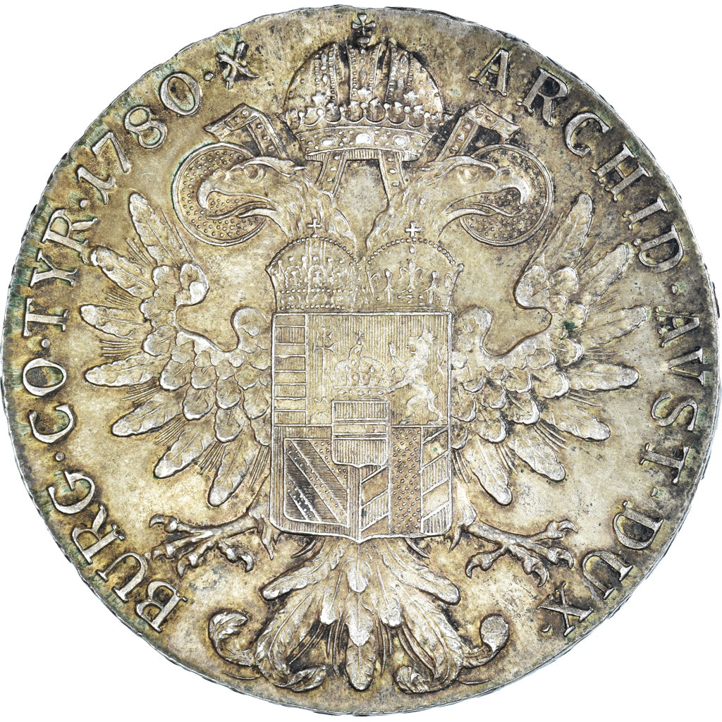 Moneta, Austria, Joseph II, Thaler, 1780, Restrike, BB, Argento, KM:T1