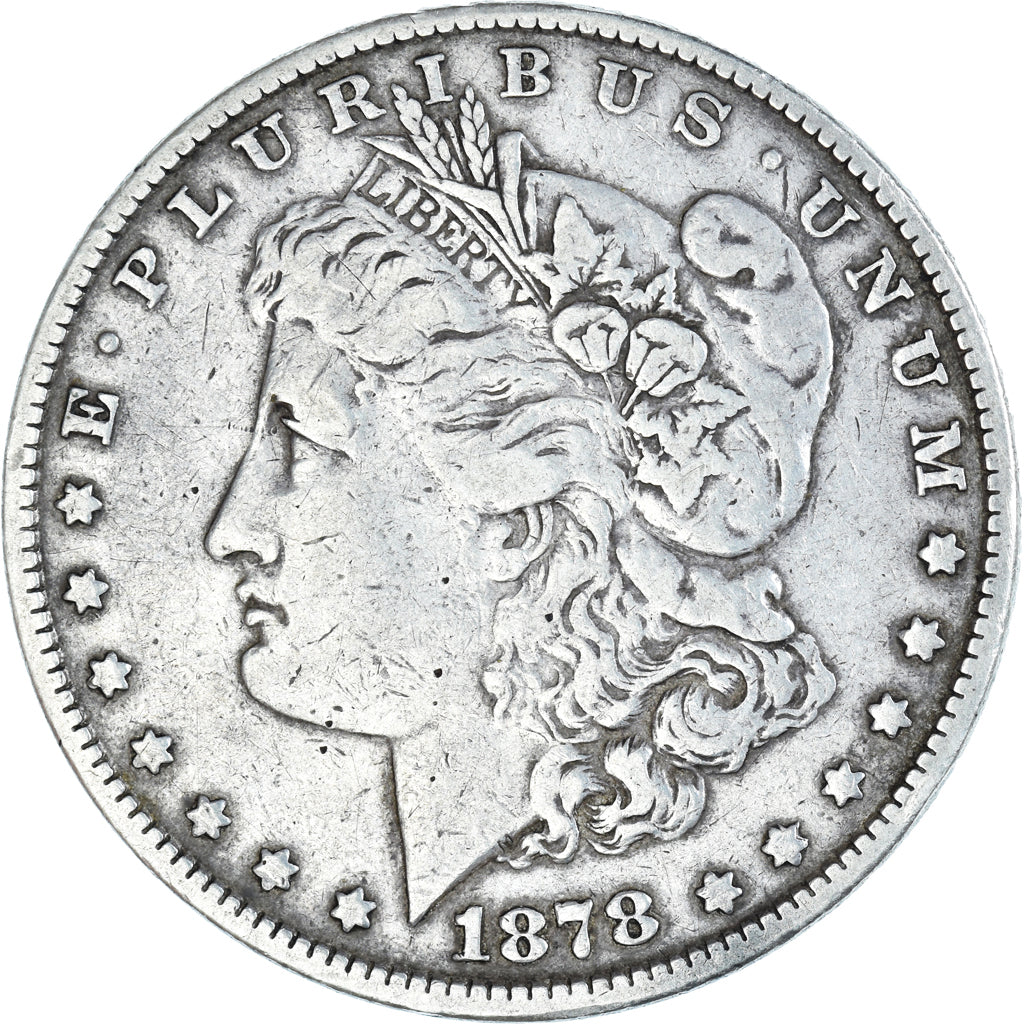 Coin, United States, Dollar, 1878, Philadelphia, VF(30-35), Silver