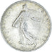 Coin, France, Semeuse, 2 Francs, 1919, Paris, AU(55-58), Silver, KM:845.1