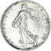 Coin, France, Semeuse, 2 Francs, 1919, Paris, AU(55-58), Silver, KM:845.1
