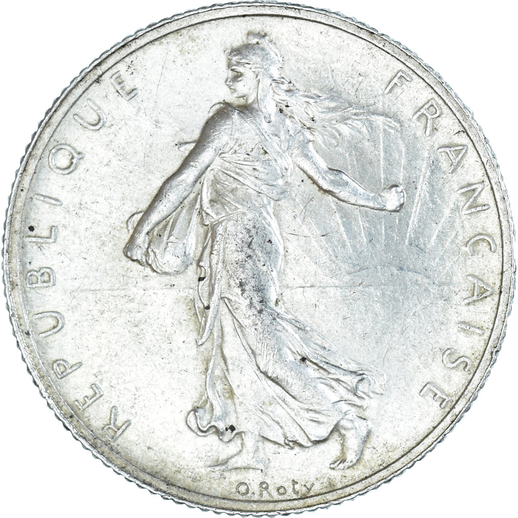 Coin, France, Semeuse, 2 Francs, 1919, Paris, MS(63), Silver, KM:845.1