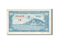 Lao, 10 Kip, 1957, KM #3b, AU(50-53), 899498