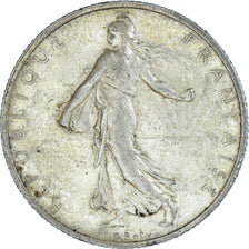 Monnaie, France, Semeuse, 2 Francs, 1912, Paris, TB+, Argent, Gadoury:532