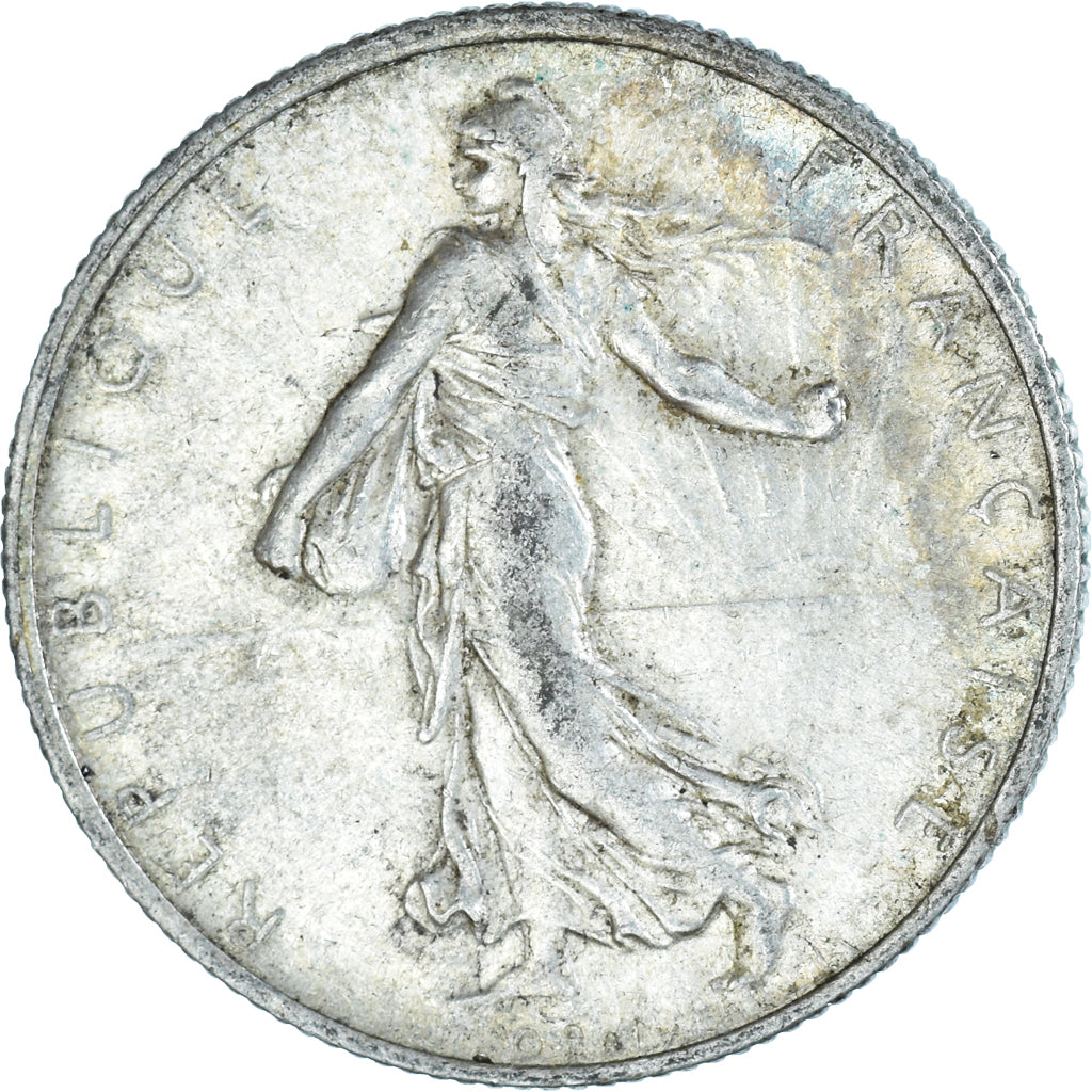 Monnaie, France, Semeuse, 2 Francs, 1918, Paris, TTB, Argent, Gadoury:532