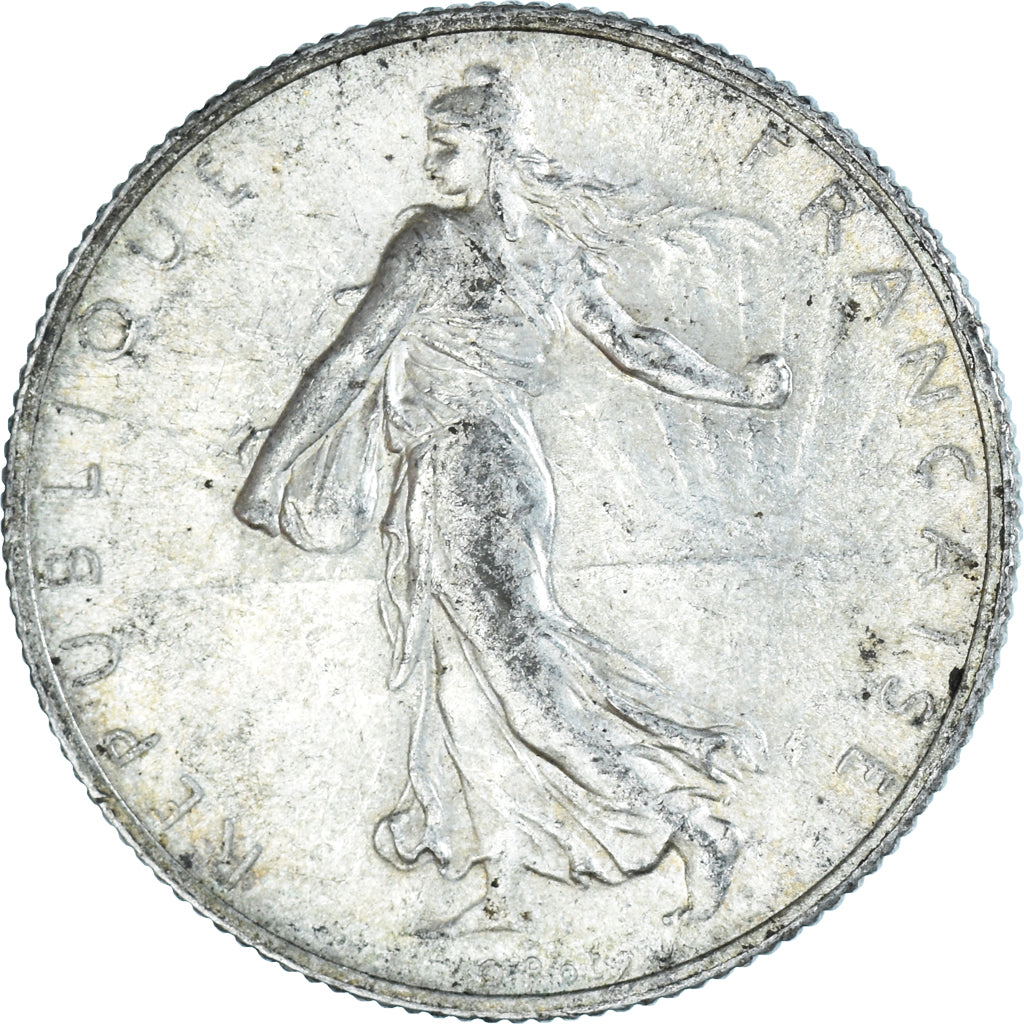 Monnaie, France, Semeuse, 2 Francs, 1918, Paris, TTB, Argent, Gadoury:532