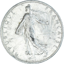 Coin, France, Semeuse, 2 Francs, 1918, Paris, AU(55-58), Silver, KM:845.1