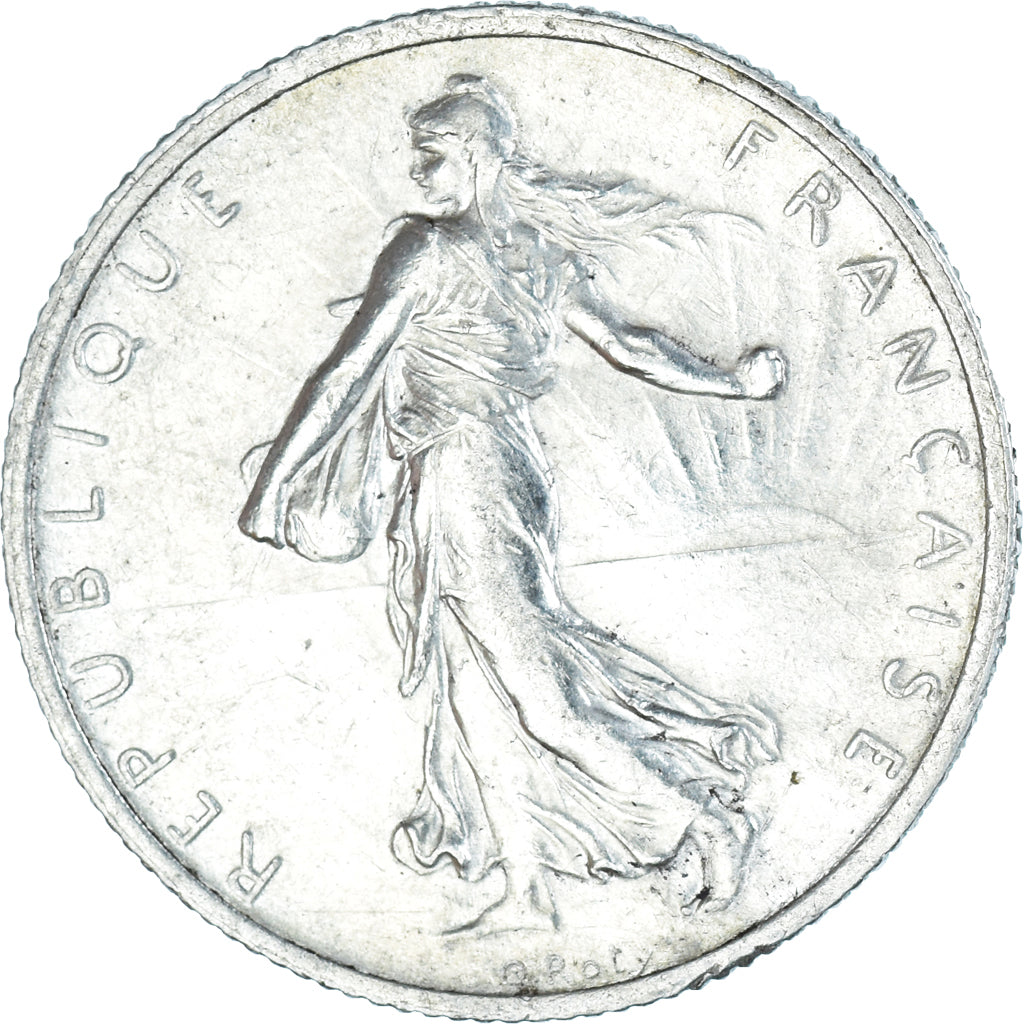 Münze, Frankreich, Semeuse, 2 Francs, 1914, Paris, SS+, Silber, KM:845.1