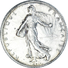 Coin, France, Semeuse, 2 Francs, 1919, Paris, MS(60-62), Silver, KM:845.1