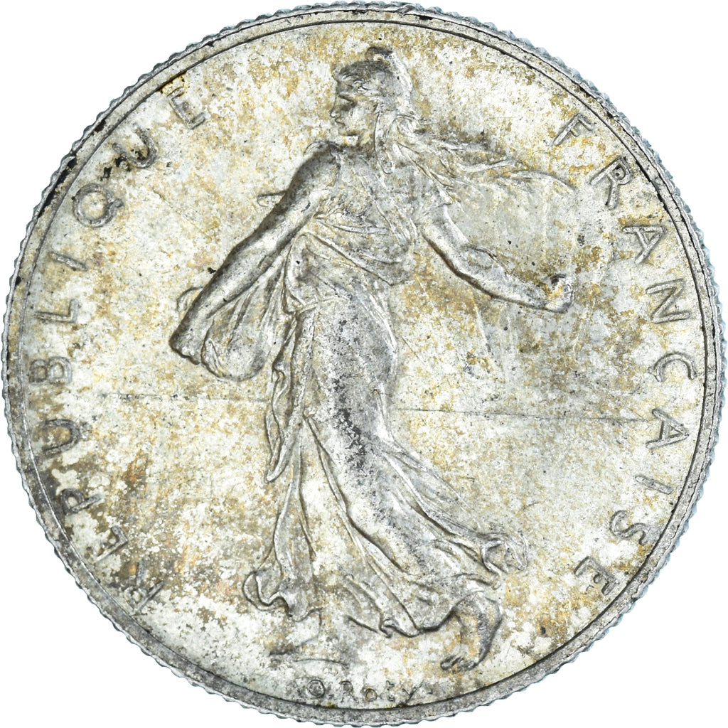 Coin, France, Semeuse, 2 Francs, 1920, Paris, EF(40-45), Silver, KM:845.1