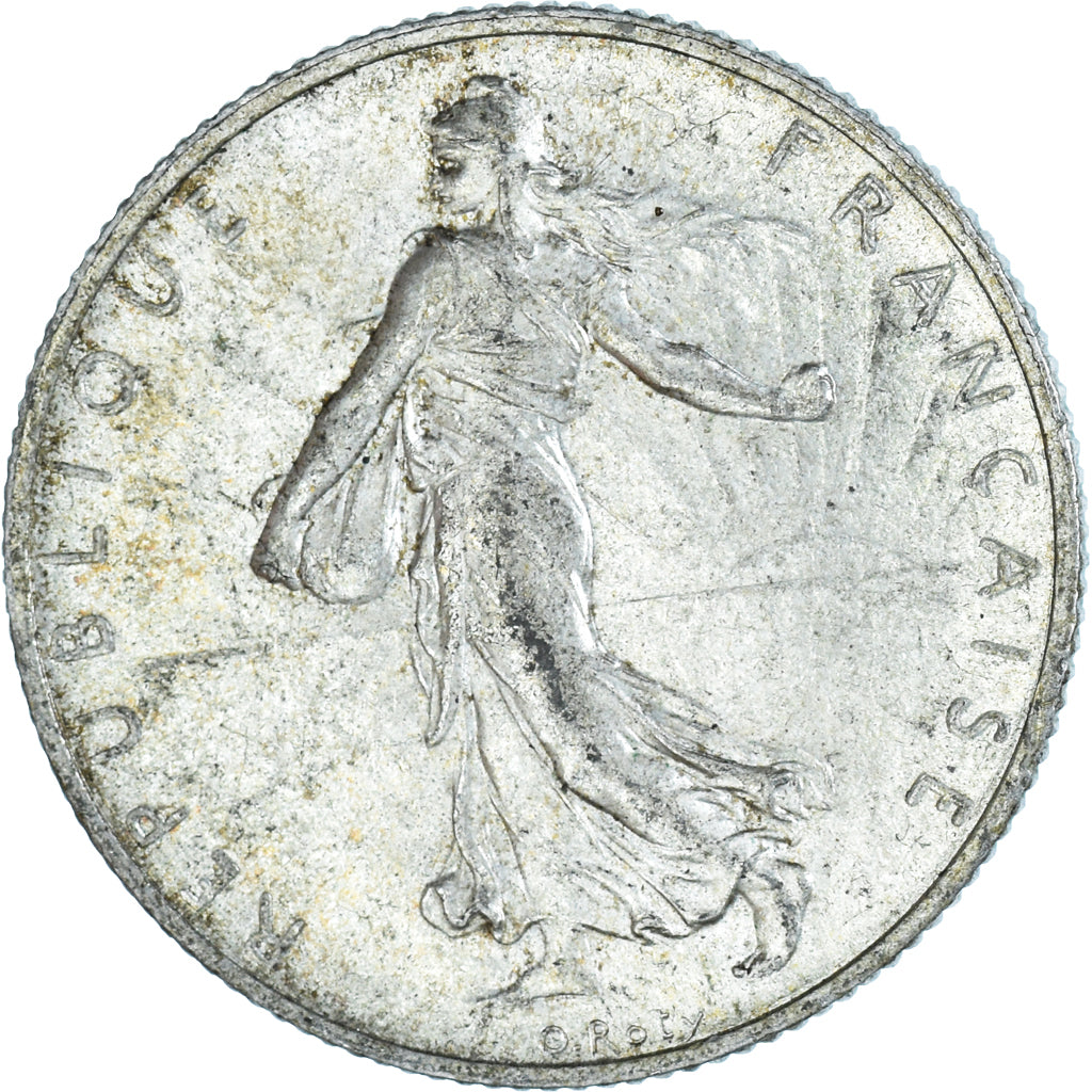Coin, France, Semeuse, 2 Francs, 1920, Paris, AU(50-53), Silver, KM:845.1