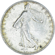 Coin, France, Semeuse, 2 Francs, 1920, Paris, AU(55-58), Silver, KM:845.1