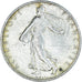 Coin, France, Semeuse, 2 Francs, 1920, Paris, AU(55-58), Silver, KM:845.1